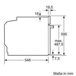 Lò nướng Bosch HBG676ES1 6 Ảnh kích thước lò nướng Bosch HBG676ES1