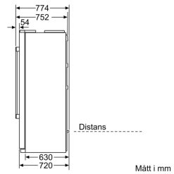 Ảnh kích thước tủ lạnh Bosch KAD90VI20