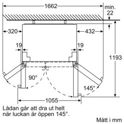 Ảnh lắp đặt tủ lạnh Bosch KAD90VI20