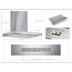 Máy hút mùi treo tường Bosch DWB077A50 5 Ảnh tổng hợp máy hút mùi treo tường Bosch DWB077A50