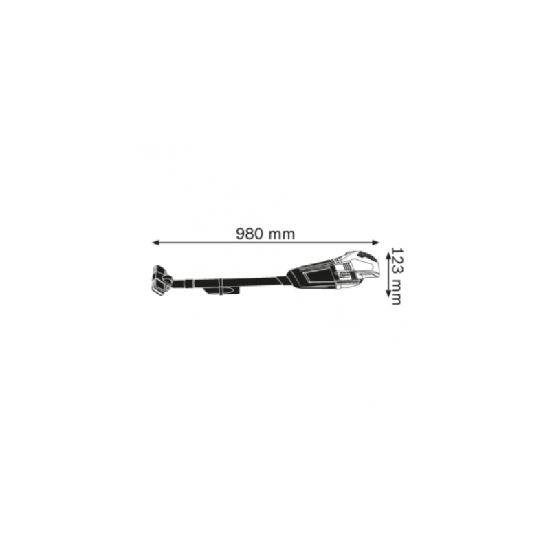 Máy hút bụi dùng pin Bosch GAS 18 V-LI Máy hút bụi dùng pin Bosch GAS 18 V-LI