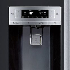 Ảnh bảng điều khiển tủ lạnh side by side Bosch KAD90VB20