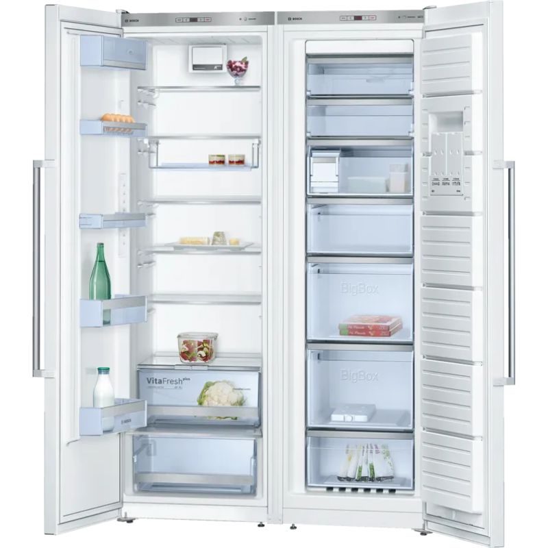 Ảnh mặt trước tủ lạnh cỡ lớn Bosch KSV36AW31-GSN36AW31 Ảnh mặt trước tủ lạnh cỡ lớn Bosch KSV36AW31-GSN36AW31