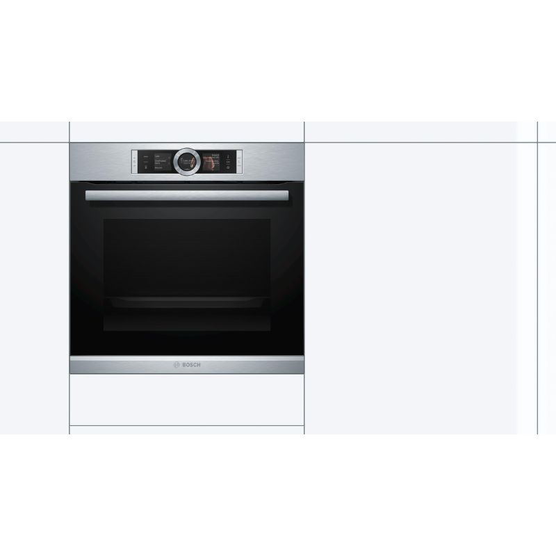 Ảnh thực tế lò nướng kèm hấp Bosch HSG636BS1 Ảnh thực tế lò nướng kèm hấp Bosch HSG636BS1