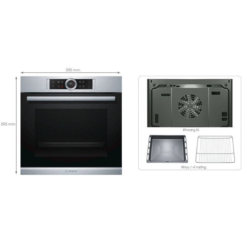 Ảnh tổng hợp lò nướng Bosch HBG636ES1 Ảnh tổng hợp lò nướng Bosch HBG636ES1