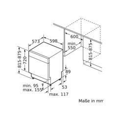 Ảnh lắp đặt máy rửa chén bát SMI88TI01E