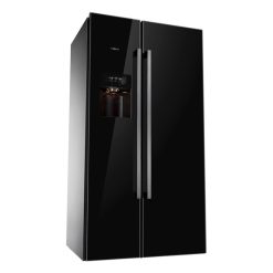 Ảnh minh họa tủ lạnh side by side đen Bosch KAN58A75