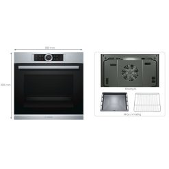 Lò nướng Bosch HBG655HS1 5 Ảnh tổng hợp lò nướng Bosch HBG655HS1