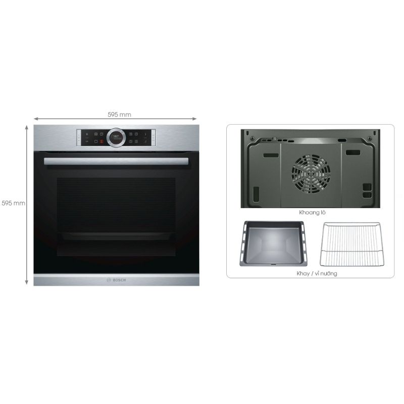 Ảnh tổng hợp lò nướng Bosch HBG655HS1 Ảnh tổng hợp lò nướng Bosch HBG655HS1