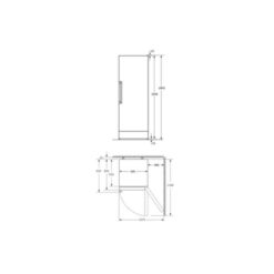 Tủ rượu Bosch KSWW38940 4 Kích thước của Tủ rượu Bosch KSWW38940