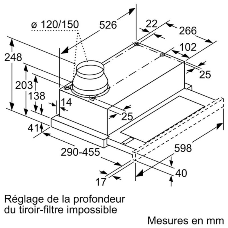 Ảnh lắp đặt máy hút mùi âm tủ Bosch DFL063W50 Ảnh lắp đặt máy hút mùi âm tủ Bosch DFL063W50