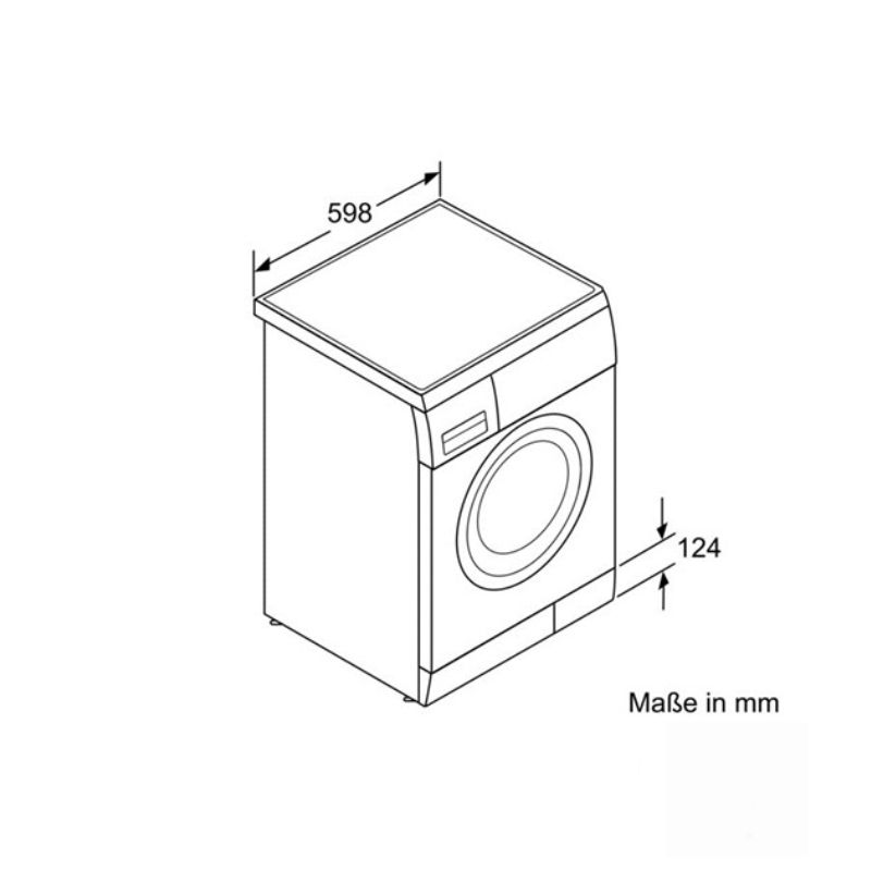 Hình ảnh 3d Bosch WAW24460EU Hình ảnh 3d Bosch WAW24460EU