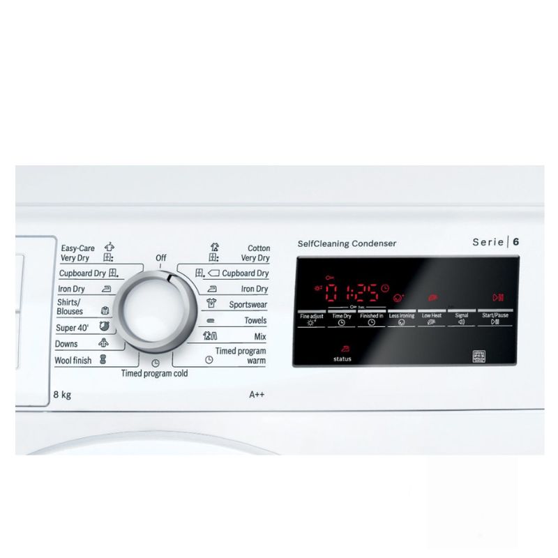 Ảnh bảng điều khiển Bosch WTW85460BY Ảnh bảng điều khiển Bosch WTW85460BY
