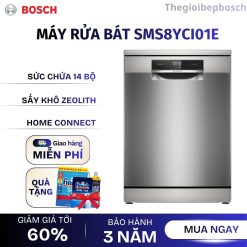 Máy rửa chén bát Bosch SMS8YCI01E serie 8
