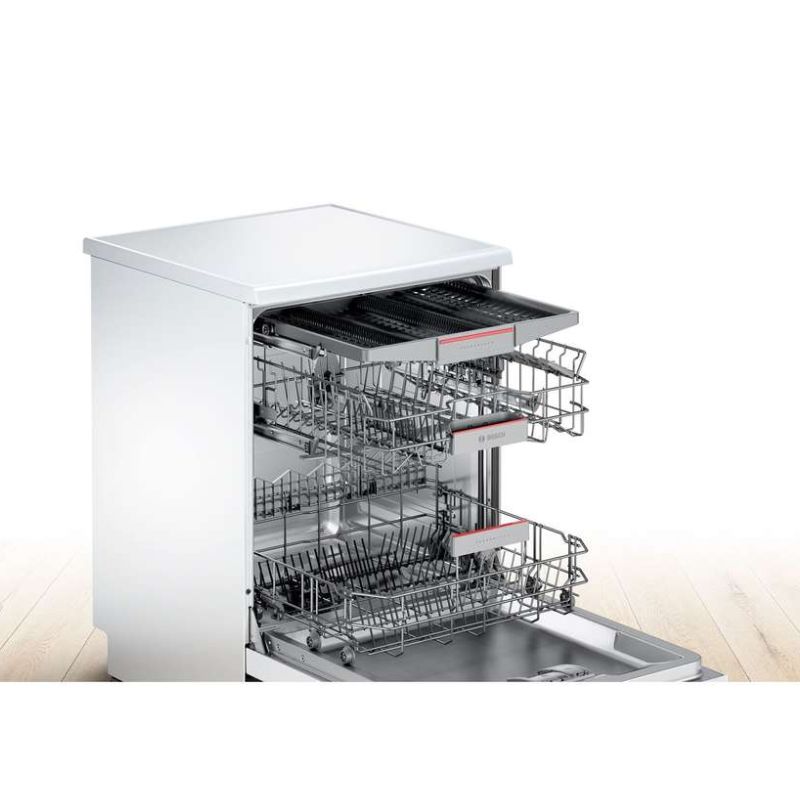 Mặt trước máy rửa bát độc lập Bosch SMS46NW03E serie 4 Mặt trước máy rửa bát độc lập Bosch SMS46NW03E serie 4