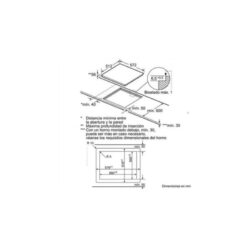 Kích thước của Bếp từ Bosch PIK601N24E