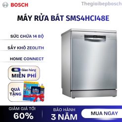 Máy rửa bát độc lập Bosch SMS4HCI48E Seri 4