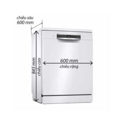 Máy rửa bát Bosch SMS4HVW33E serie 4 8 Kích thước máy rửa bát Bosch SMS4HVW33E