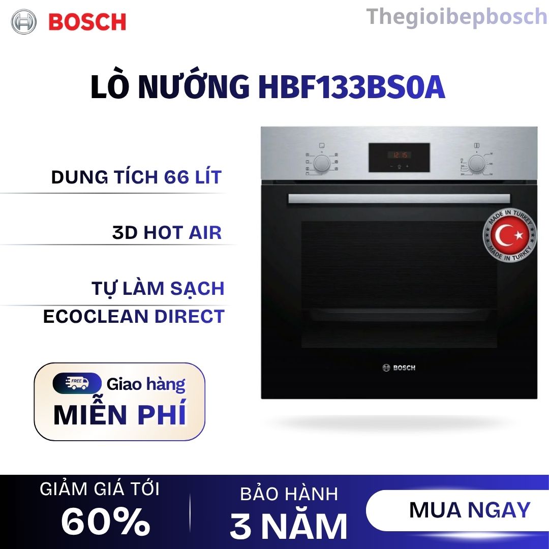 Lò nướng Bosch HBF133BS0A Lò nướng Bosch HBF133BS0A