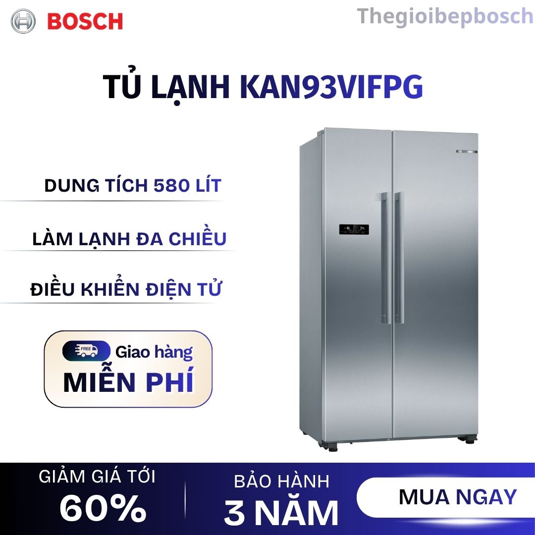 Tủ lạnh Bosch KAN93VIFPG Tủ lạnh Bosch KAN93VIFPG