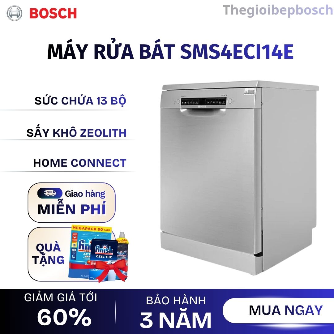 Máy rửa bát Bosch SMS4ECI14E Máy rửa bát Bosch SMS4ECI14E