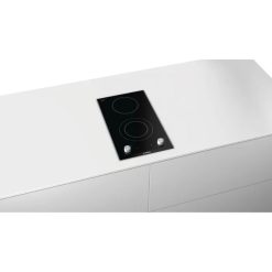 Ảnh cạnh bên bếp hồng ngoại Domino Bosch PKF375V14E