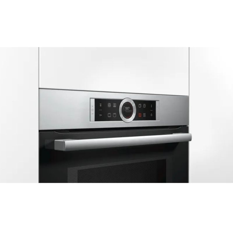 Ảnh góc cạnh lò nướng Bosch CMG633BS1B Ảnh góc cạnh lò nướng Bosch CMG633BS1B