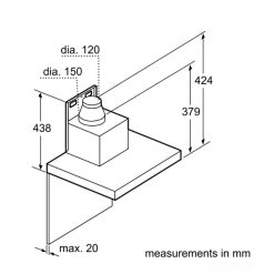Máy hút mùi Bosch DWB98JQ50B 8 Hình ảnh 3d Bosch DWB98JQ50B