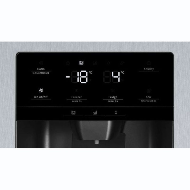 Bảng điều khiển tủ lạnh Side By Side Bosch KAD93AIEP Bảng điều khiển tủ lạnh Side By Side Bosch KAD93AIEP
