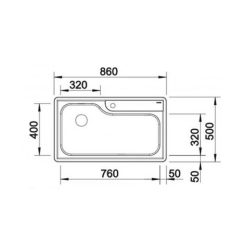 Chậu rửa bát Blanco Plenta 9 3 Kích thước chậu rửa bát Blanco Plenta 9