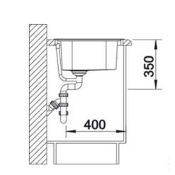 Chậu rửa bát Blanco Plenta 9 4 Kích thước lắp đặt chậu rửa bát Blanco Plenta 9