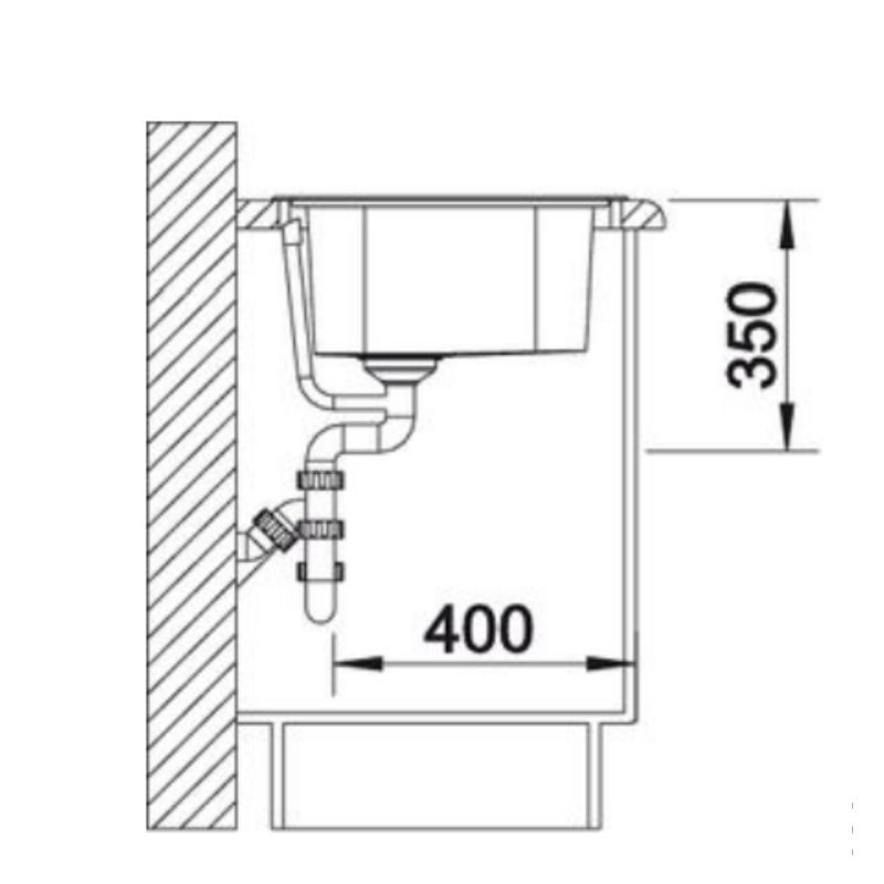 Kích thước lắp đặt chậu rửa bát Blanco Plenta 9 Kích thước lắp đặt chậu rửa bát Blanco Plenta 9