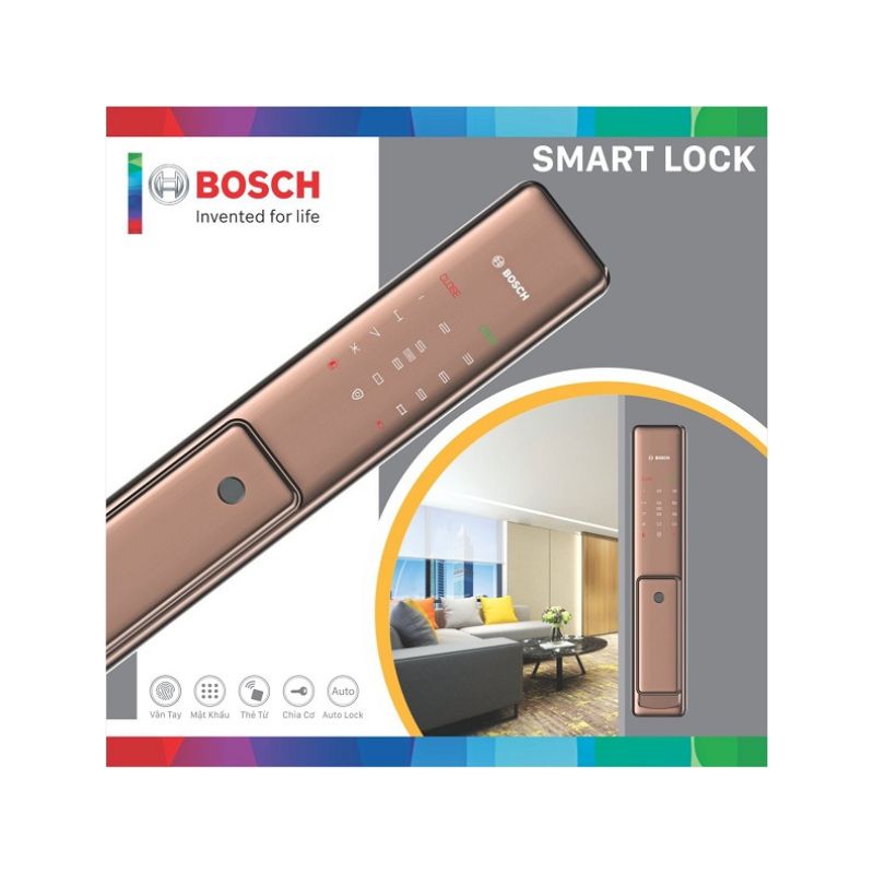 Khóa cửa điện tử Bosch FU750 Khóa cửa điện tử Bosch FU750
