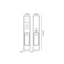 Khóa điện tử Bosch EL 600 BK 3 Khóa điện tử Bosch EL 600 BK (1)