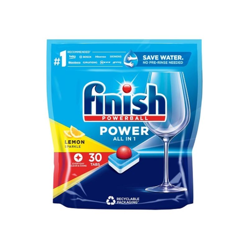 Viên rửa bát Bosch Finish AIO 30 viên Viên rửa bát Bosch Finish AIO 30 viên