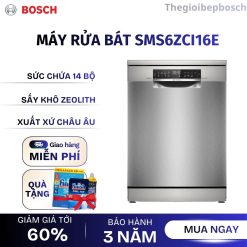 Máy rửa bát độc lập Bosch SMS6ZCI16E serie 6