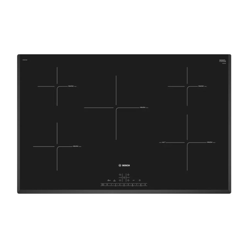 Bếp từ Bosch 5 vùng nấu PIV851FC5E lắp âm Bếp từ Bosch 5 vùng nấu PIV851FC5E lắp âm