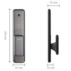 Khóa điện tử Bosch EL 500 EU 4 Kích thước khóa điện tử Bosch EL 500 EU xám