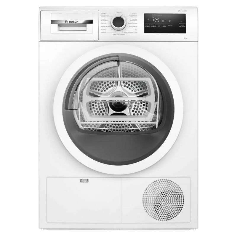Máy sấy bơm nhiệt Bosch 8 kg WTH85V18II Serie 4 Máy sấy bơm nhiệt Bosch 8 kg WTH85V18II Serie 4