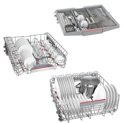 Máy rửa bát độc lập Bosch SMS6ECI11E Serie 6 4 Khay máy rửa bát độc lập Bosch SMS6ECI11E Serie 6
