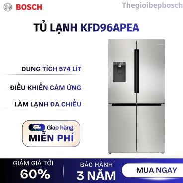 Tủ lạnh 4 cánh 574 lít Bosch KFD96APEA