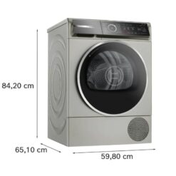 Máy sấy bơm nhiệt Bosch 9kg WQB246CX0 Serie 8 4 Kích thước máy sấy bơm nhiệt Bosch 9kg WQB246CX0 Serie 8