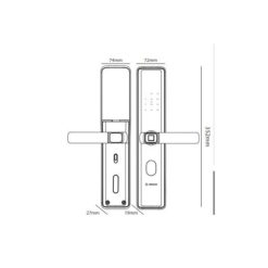 Khóa cửa điện tử Bosch ID-30BK màu đồng 3 khoa cua dien tu bosch id 30bk mau dong 1