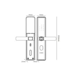 Khóa điện tử Bosch ID30B EU 4 khoa dien tu bosch id30b eu 2 1