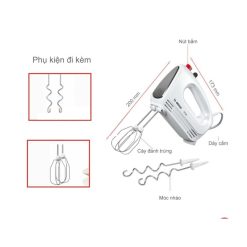 Máy đánh trứng cầm tay Bosch MFQ22100 2 kich thuoc may danh trung cam tay bosch mfq22100