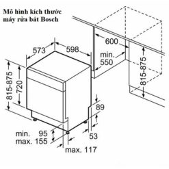 Máy rửa bát Bosch SMS4HAW48E serie 4 7 lap dat may rua bat bosch sms4haw48e serie 4