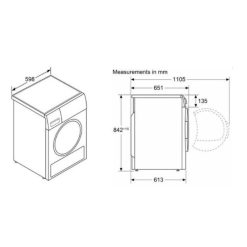 Máy sấy quần áo Bosch WTH83008SG 6 lap dat may say quan ao bosch wth83008sg 2