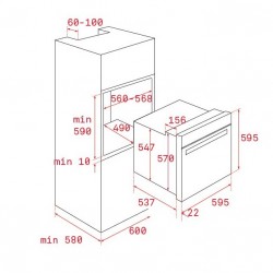 Lò nướng Teka HSB 610 41560110 - Ảnh 2