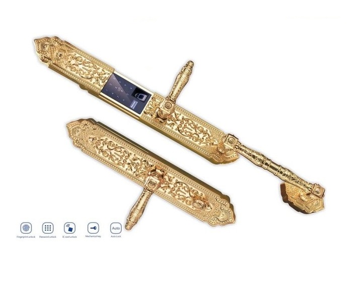 Khóa vân tay Kassler KL-999 - Mạ Vàng 24K 4 Khóa vân tay Kassler KL-999 - Mạ Vàng 24K - Ảnh 2