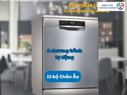 Máy rửa bát Bosch SMS6ECI93E công nghệ hiện đại